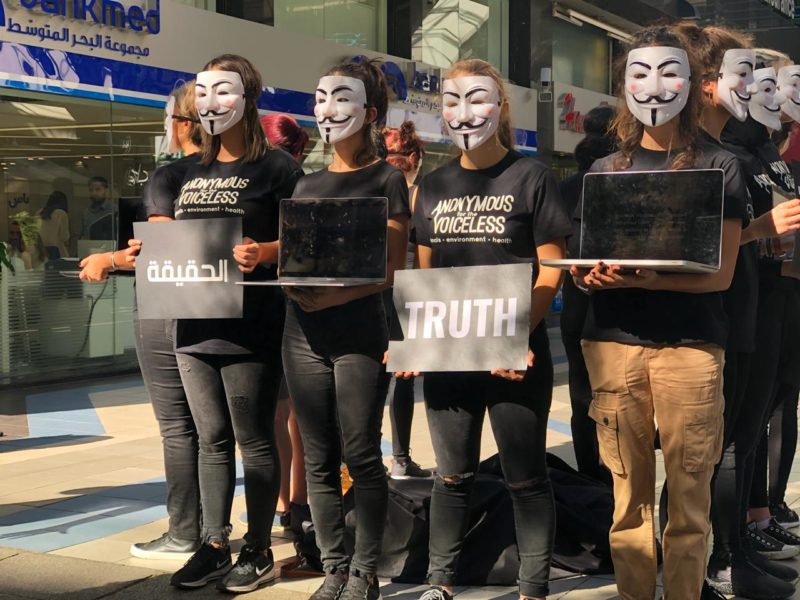 cube of truth -anonymous for the voiceless